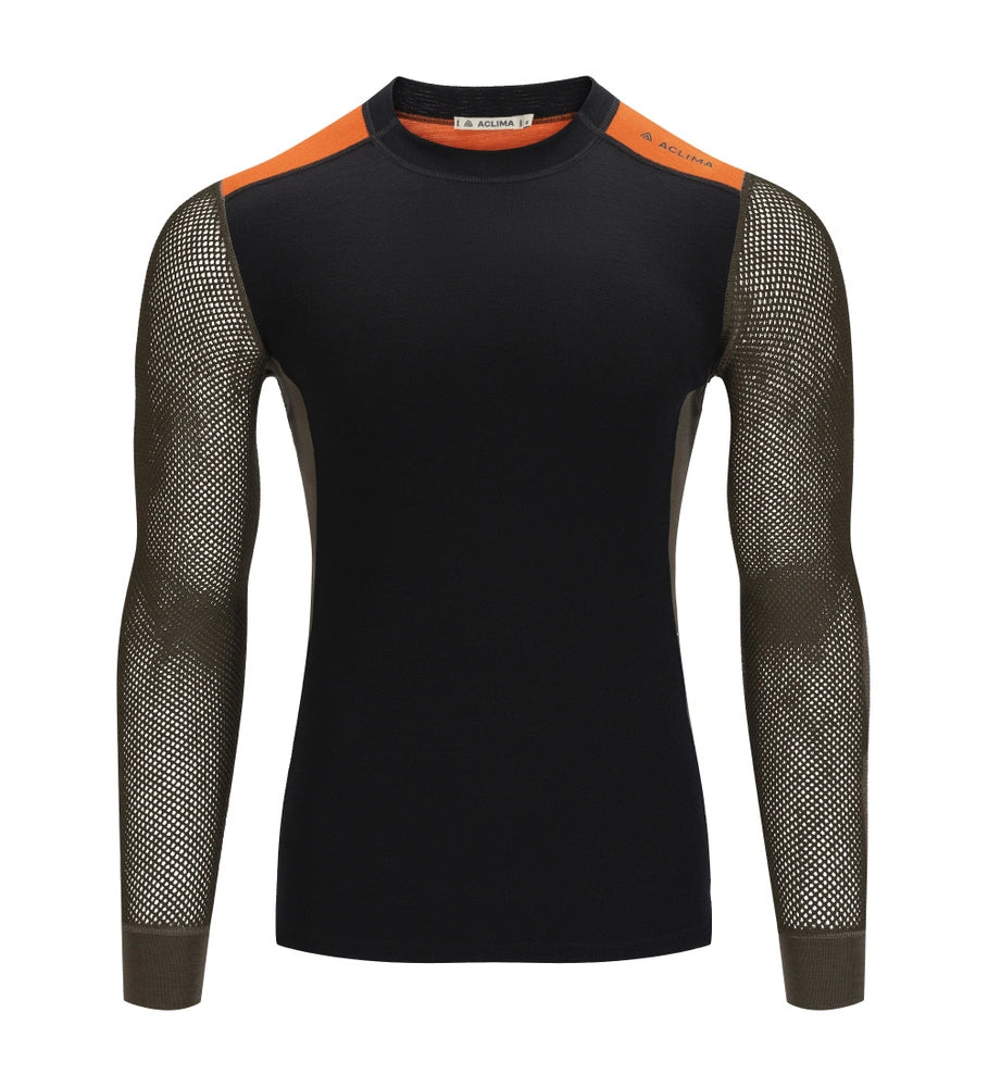 WoolNet Hybrid Crewneck Herr