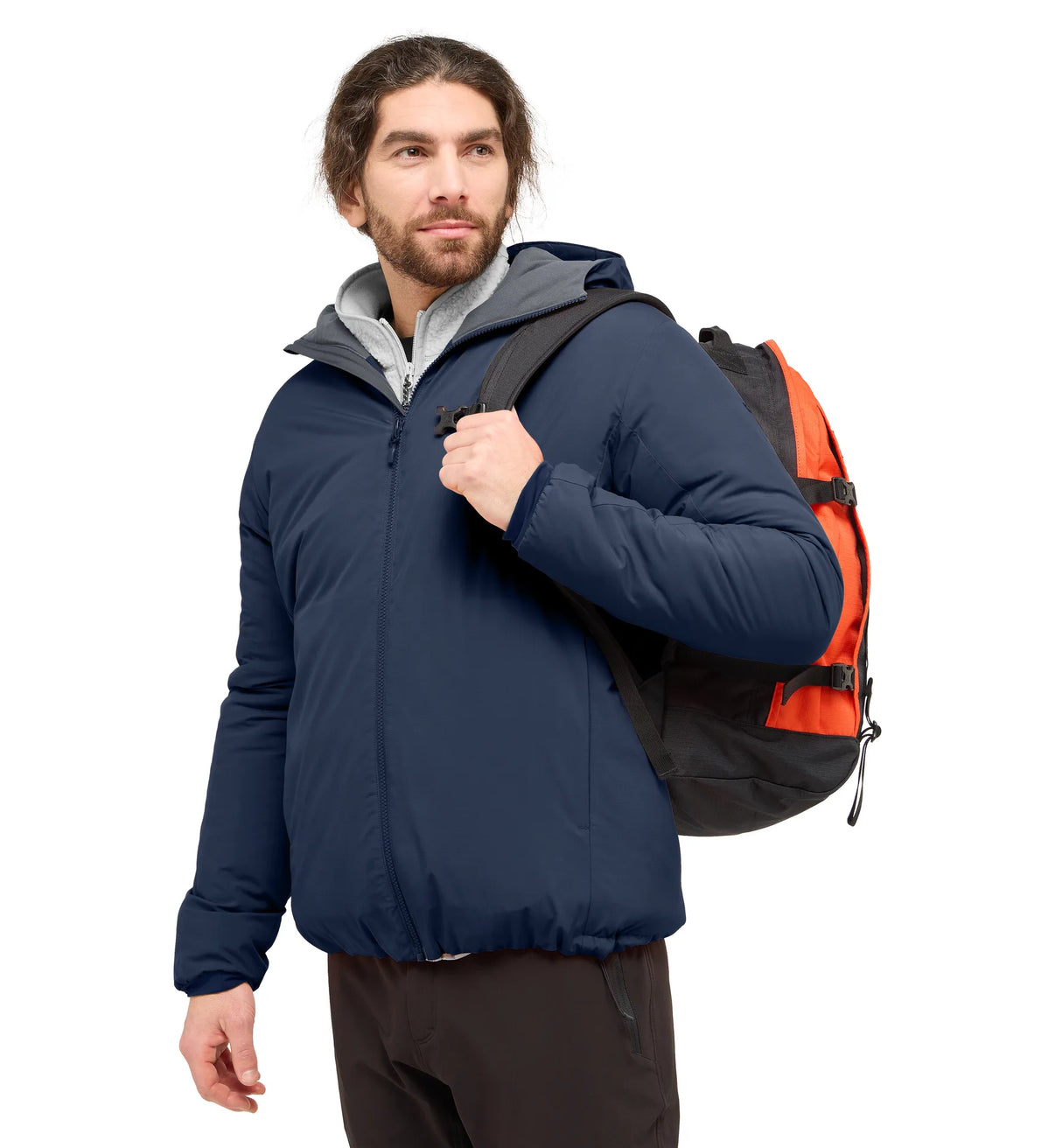 Mimic Alert Hood Jacka Herr