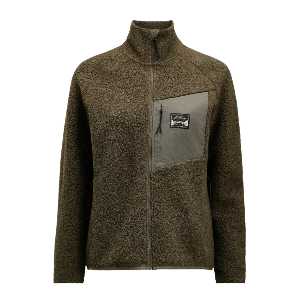 Flok Wool Pile Fleecejacka Dam