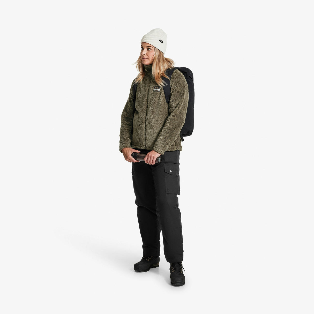 Fulu Cargo Insulated Pant W Black Model 2