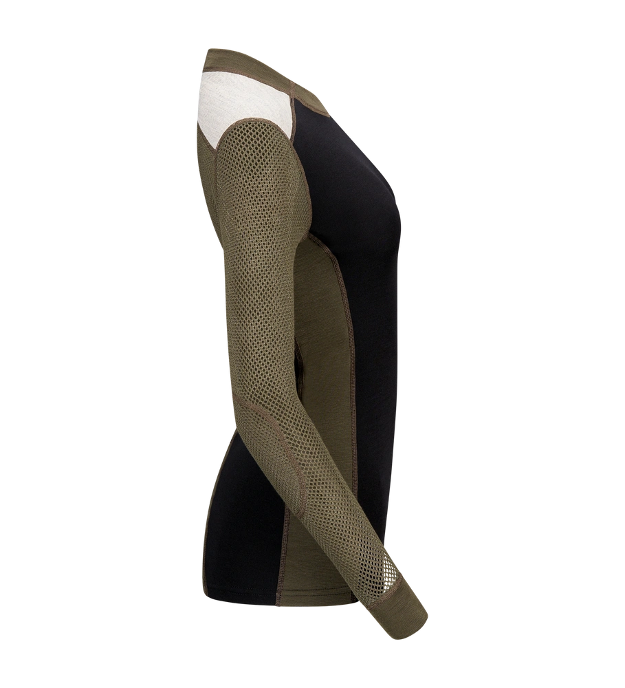 WoolNet Hybrid Crewneck Dam