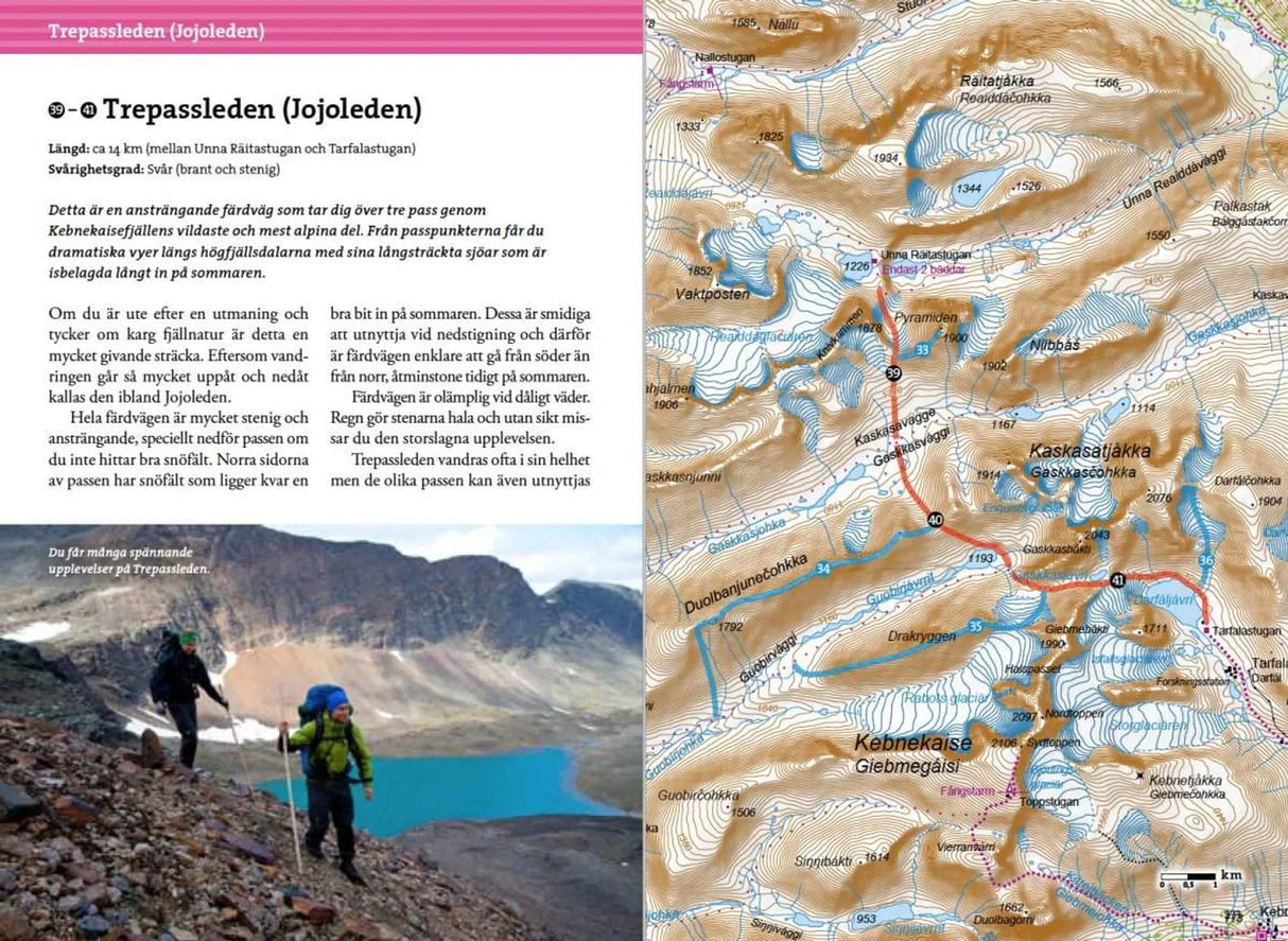 Fjällvandra kring Kebnekaise, Abisko och Riksgränsen