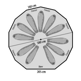 Särö+ 6M tält 11p