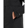 Helle Parka W Dark Black Detail2
