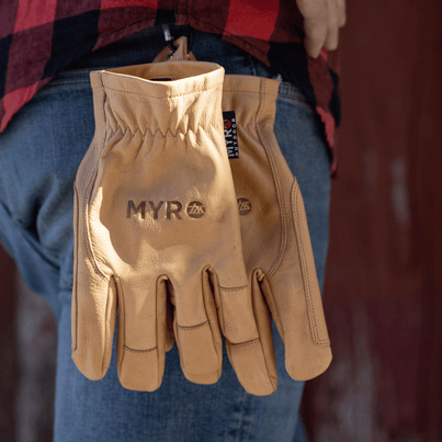 Storbäck skinnhandske